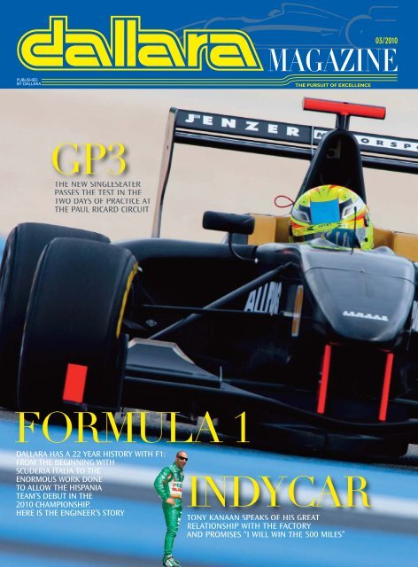 Download Dallara Magazine as PDF - Italiaracing