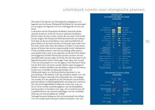 Schetsboek ruimte voor olympische spelen - Sport Knowhow XL