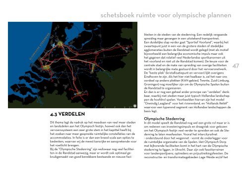 Schetsboek ruimte voor olympische spelen - Sport Knowhow XL