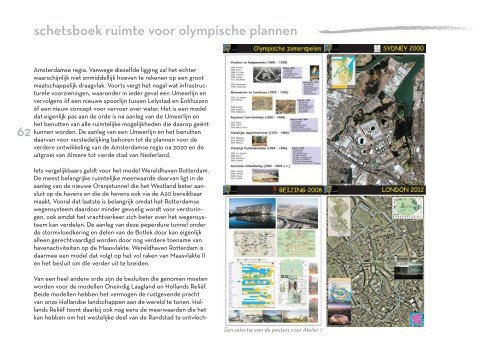 Schetsboek ruimte voor olympische spelen - Sport Knowhow XL