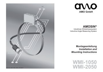 WMI-1050 WMI-2050 - AMO - Automatisierung Messtechnik Optik ...