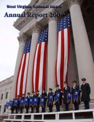 2009 Annual Report - West Virginia Army National Guard - U.S. Army