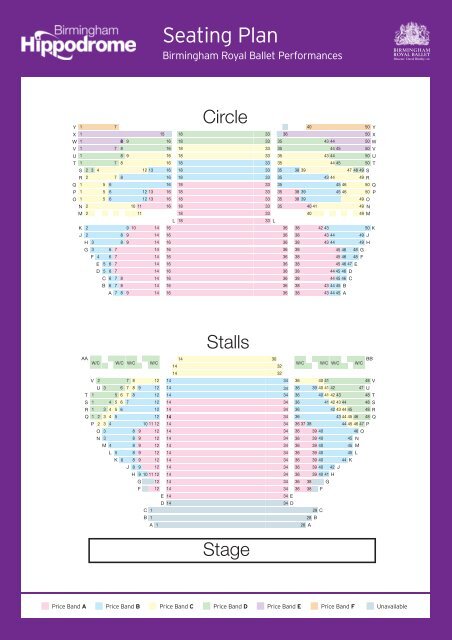 Seating Plan Brb Wno Birmingham