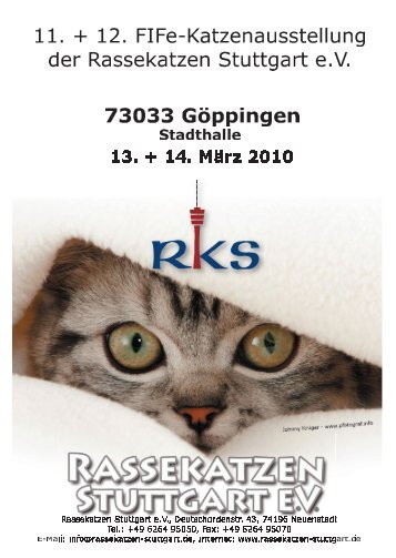 Liebe Katzenfreunde - Rassekatzen Stuttgart eV