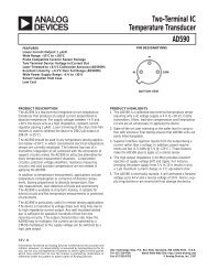 Two-Terminal IC Temperature Transducer AD590