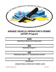 AIRSIDE VEHICLE OPERATOR'S PERMIT (AVOP) - Highways and ...