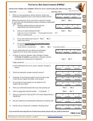 Postnatal Risk Questionnaire (PNRQ) - Black Dog Institute