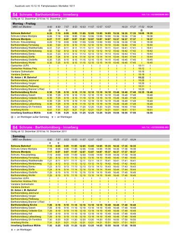 Fahrplan f