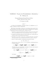 MAE0212 - NoÃ§Ëoes de Probabilidade e EstatÂ´Ä±stica II ... - feferraz.net