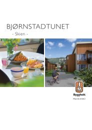 BJÃRNSTADTUNET - Porsgrunn Bamble Borgestad Boligbyggelag