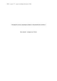 PRUD â projet nÂ° 37 â rapport scientifique final (janvier ... - gemdev