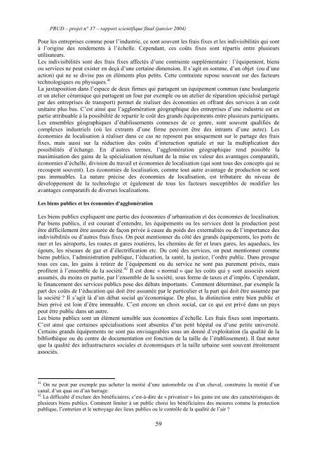 PRUD â projet nÂ° 37 â rapport scientifique final (janvier ... - gemdev