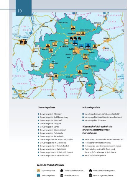 Standortfaktoren - Landkreis Saalfeld-Rudolstadt