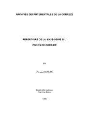 Fonds de Corbier.pdf - Archives dÃ©partementales CorrÃ¨ze