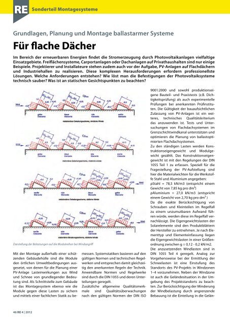 Hier geht's zum kompletten Sonderteil Montagesysteme als PDF