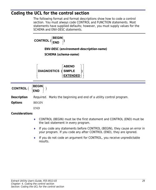 Extract Utility User's Guide - Supra - Cincom