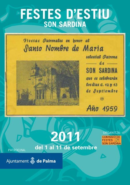 Programa de festes 2011 - Mallorca