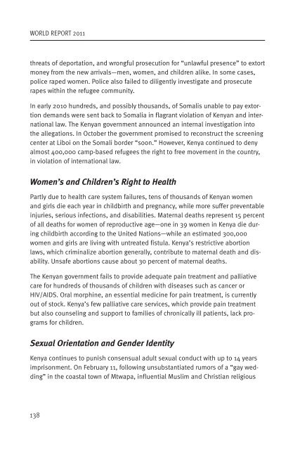 World Report 2011 - Human Rights Watch