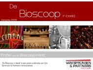 Bioscoop - Van Spronsen en Partners