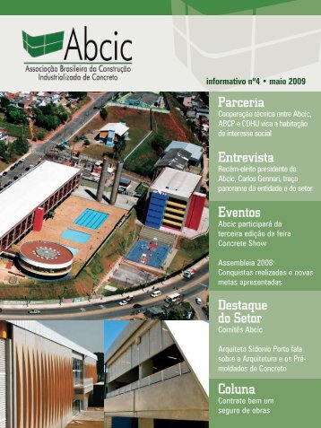 Destaque do Setor Coluna Parceria Entrevista Eventos - ABCIC