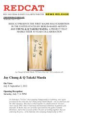 Jay Chung & Q Takeki Maeda On View - Redcat