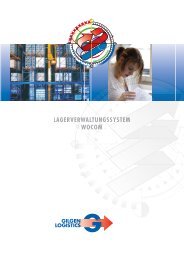 LAGERVERWALTUNGSSYSTEM WOCOM - Gilgen Logistics AG