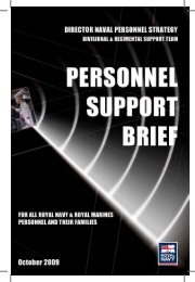 personnel support brief - NFF