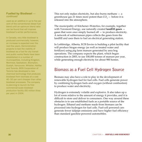 Primer on Bioproducts - BIOCAP Canada