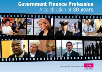 A Celebration of 30 Years - a history of - Government Finance