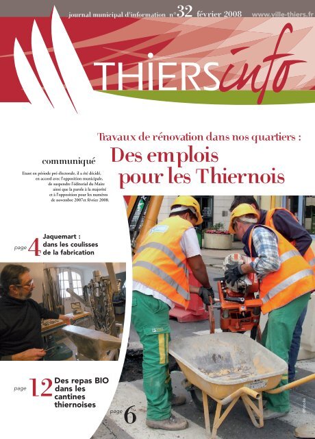 Thiers Info n°32 février 2008