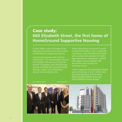 HomeGround Supportive Housing - HomeGround Services