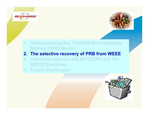 The Battery Directive and the WEEE Directive Synergies ... - Recharge