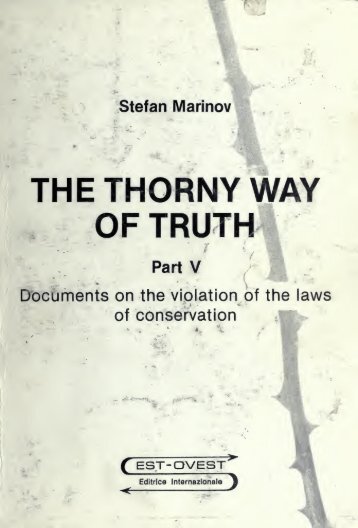 The thorny way of truth : documents on the violation of ... - Mazeto.NET