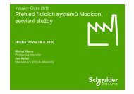 Michal Křena - Schneider Electric CZ, s.r.o.