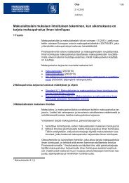 Ilmoitus maksupalvelun tarjoamisesta ilman ... - Finanssivalvonta