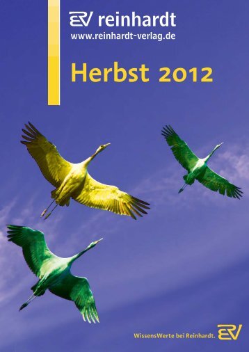 Herbst 2012 - Ernst Reinhardt Verlag