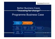 Better Business Cases: Programme Business Case