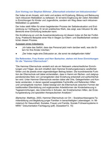 Bildungsnetzwerk Kreis Siegen-Wittgenstein III. Bildungskonferenz ...