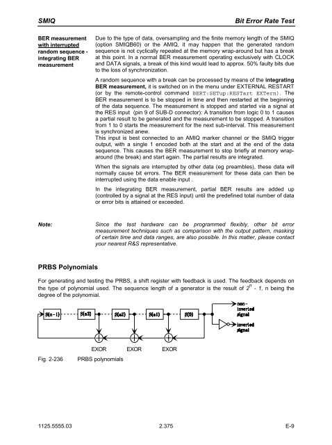 Operating Manual Vol 1 - ES Documentation