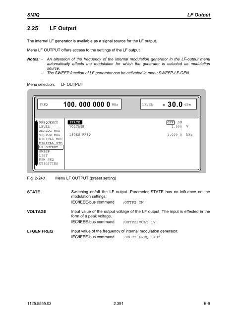 Operating Manual Vol 1 - ES Documentation