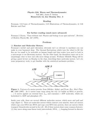 Problem Set 12