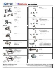 Kuysen Product List (PDF)