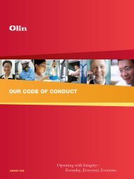 OUR CODE OF CONDUCT - Thecorporatelibrary.net