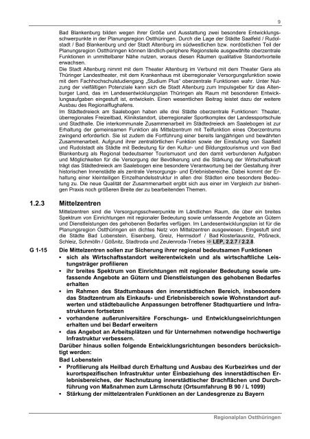 2. Siedlungsstruktur - Regionale Planungsgemeinschaften in ...