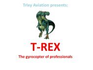 Download T-Rex 1 Presentation - Trixy Aviation