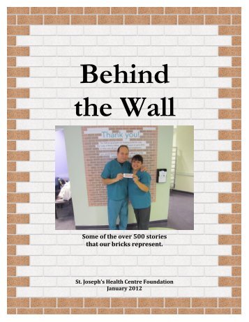 Read Behind the Wall - a compilation of stories from our staff ...