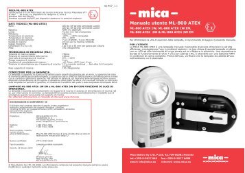 ML-800 ATEX ITALIA_ 2008_FINAL.FH11 - Mica Elektro OY Ltd
