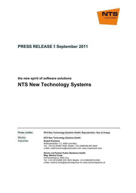 NTS New Technology Systems