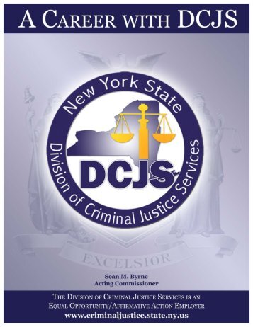 About DCJS - Division of Criminal Justice Services - New York State