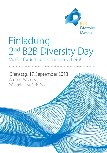 Einladung 2nd B2B Diversity Day - Familie und Beruf